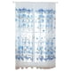 thumbnail image 1 of 100 x 200 cm Estampado floral Bufanda transparente Cortina transparente Voile Paneles de ventana Azul, 1 of 14