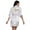 White, variant on LYMAYTER Women Bride Bridesmaid Robes Satin Long Kimono Wedding Party Golden Glitter Bathrobe S-2XL