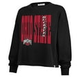 thumbnail image 2 of Women's '47  Black Ohio State Buckeyes Stacked Sydney Long Sleeve T-Shirt, 2 of 3