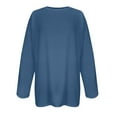 thumbnail image 3 of Zunfeo Women's Long Sleeve Tops Pullover Plus Size Fall Tops Casual Loose Tunic T Shirts, 3 of 4