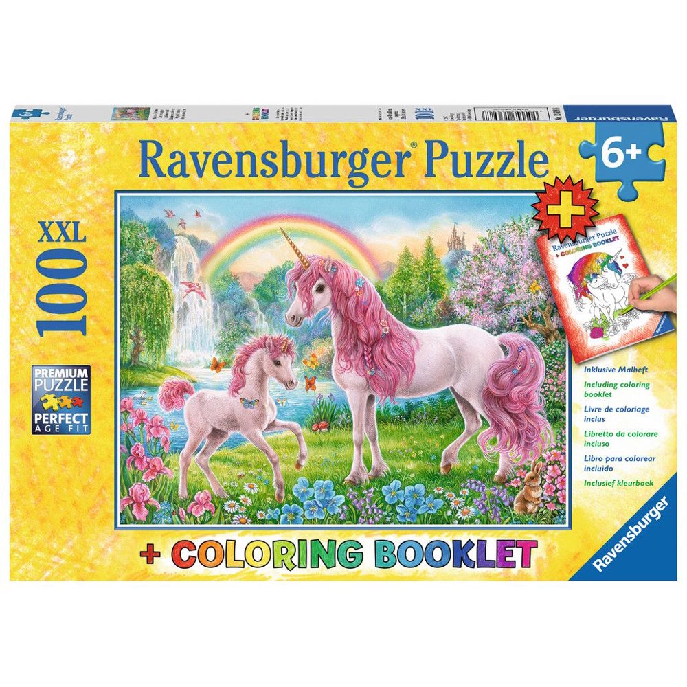 Ravensburger Magical Unicorns 100 Piece Kids Jigsaw Puzzle