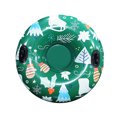 thumbnail image 1 of círculo de esquí Neumático de esquí de PVC a prueba de arañazos inflable a prueba de fugas regalo de Navidad suministros de nieve JShteea El nuevo, 1 of 9