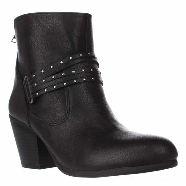 Aerosoles - Womens Aerosoles Longevity Studded Ankle Booties, Black - Walmart.com - Walmart.com