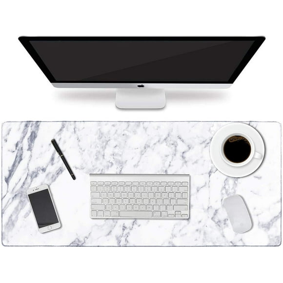 Desk Pad, Office Desk Mat 35.4" ×15.7" Large Gaming Mouse Pad Durable Extended Computer Mouse Pad
