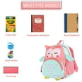 thumbnail image 6 of Kids Toddler School Backpack Girls Small 3D Cute Cartoon Bookbags Daycare Nursery Travel Bags,Red Bird, 6 of 7