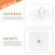 thumbnail image 3 of Self Adhesive Hooks Square Wall Hooks Bathroom Transparent Pvc Space-Saving 12Pack, 3 of 4
