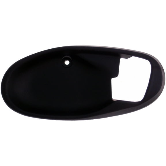 Dorman 83701 Front Driver Side Interior Door Handle Bezel for Specific Models, Textured Black