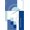 Blue, Pattern 19, variant on ODIKA 4'x6' Blue Beige Geometric Pattern Design Washable Area Rug Modern Abstract Shapes with Symmetry for Dorm Room, Small Living Stain Resistant Low Profile, Easy Care