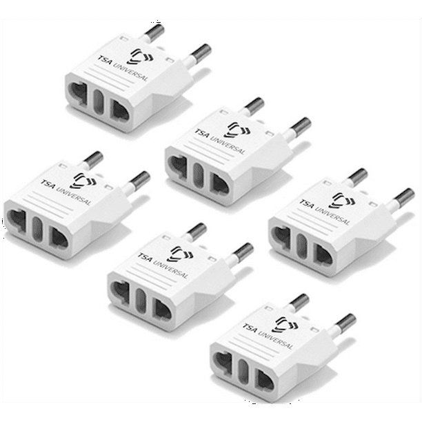 United States to Saint Barthelemy / St Barts Travel Power Adapter to