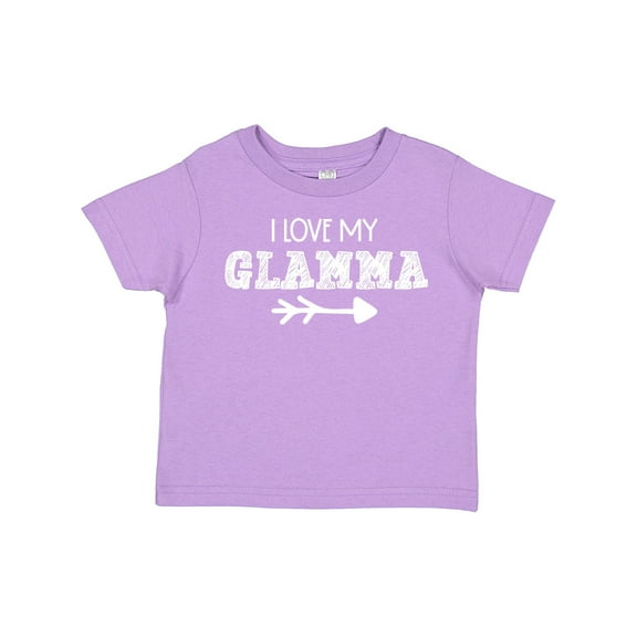 Inktastic I Love My Glamma with Arrow Boys or Girls Toddler T-Shirt