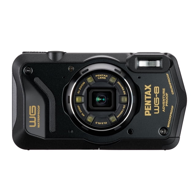 Camera PENTAX WG-8 Black All-Weather 20MP Waterproof 20m
