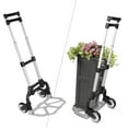 thumbnail image 2 of LOVIVER Chariot Pliant Robuste Léger Brouette Chariot pour Courses, 2 of 8