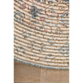 thumbnail image 5 of Damavand Beige Distressed Jute Blend Area Rug, 5 of 10