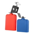 thumbnail image 2 of Double Mounted Bell Set Noisemaker Accessories Cowbell Percussion Instrument Accessory Style D, 2 of 8