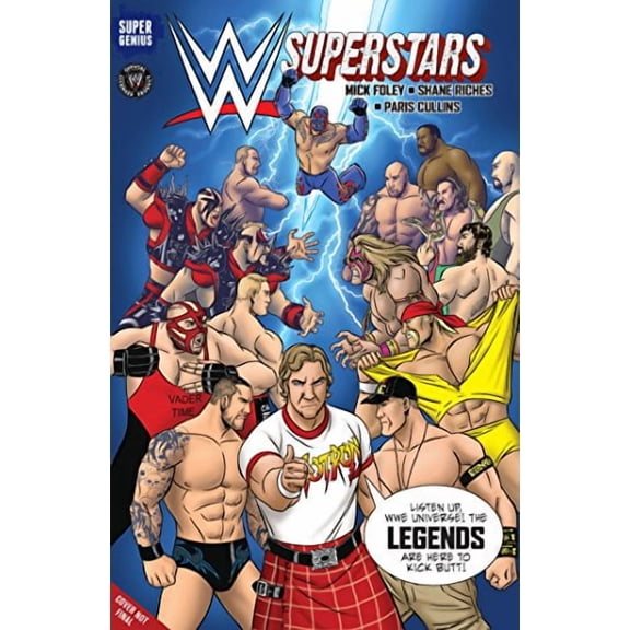 Wwe Superstars #3: Legends (Paperback) by Mick Foley, Shane Riches