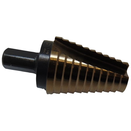 UPC: 0050728007027 | Norseman 00702 3/16B to 7/8  #8 78-AG Ultra Bit Multi-Diameter Step Drill