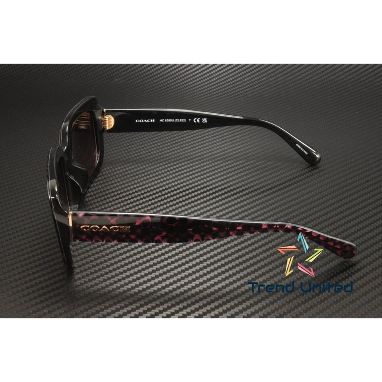 COACH  Sunglasses Ruby Pearl Signature C (HC8380U) Sunglasses Coach HC 8380 U 578346 Cl922 Ruby Pearl Signature  main image 3
