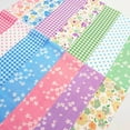 thumbnail image 2 of iMzoon 80 Pcs Jelly Roll Fabric Strips for Quilting Fabric,2.6 Inch Precut Cotton Fabric Bundles with Wavy Edges, Perfect for Quilt Projects,Floral Plaid, 2 of 12