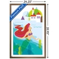 thumbnail image 3 of Disney The Little Mermaid - Ariel with Castle Wall Poster, 22.375" x 34" Framed, 3 of 6