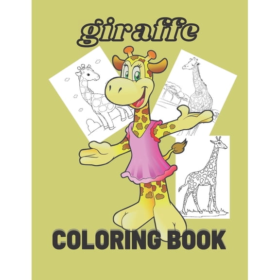Giraffe coloring book : coloring book for kids (Paperback)