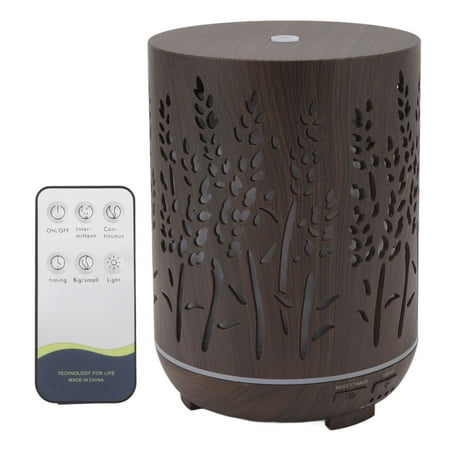 

300ml Wood Grain Air Humidifier Remote Control Air Humidifier For Bedroom EU Plug US Plug UK Plug