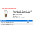 thumbnail image 2 of Brake Light Bulb - Compatible with 2001 - 2005 Mercedes-Benz C240 Sedan 2002 2003 2004, 2 of 2