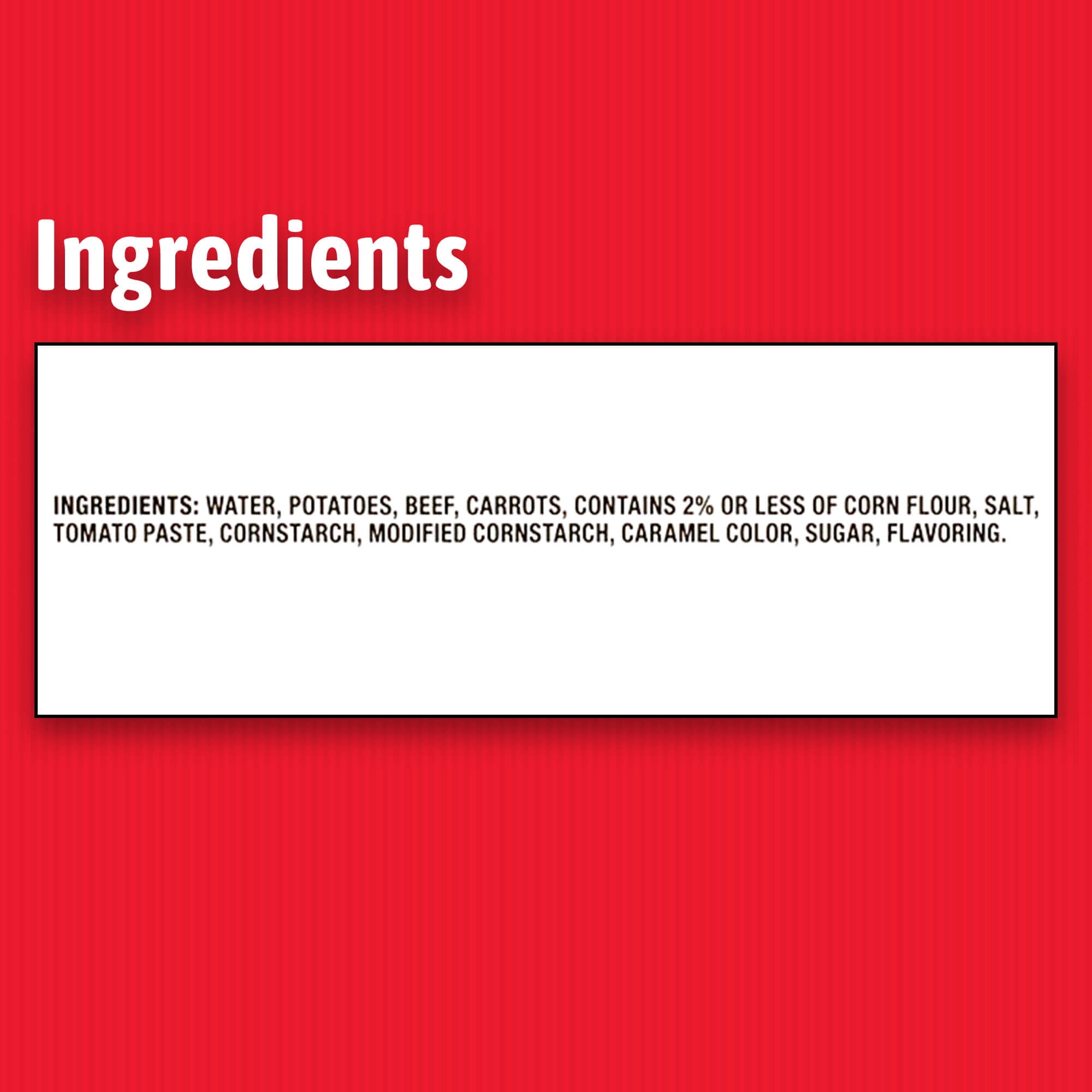 HORMEL XL DINTY MOORE Beef Stew, 12.5 oz