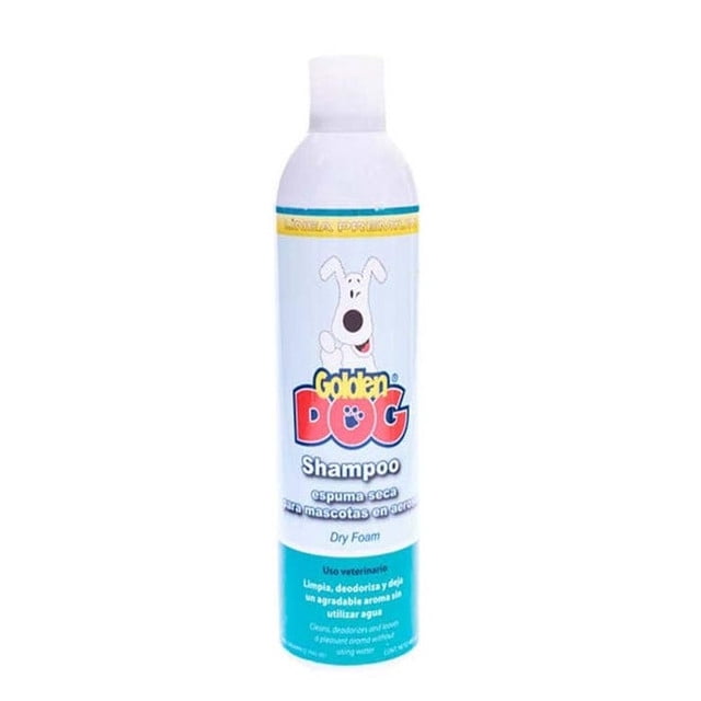 Espuma seca Golden Dog para perro 400 ml. Golden Dog Golden Dog Entrenadores
