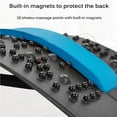 thumbnail image 1 of Adjustable Waist Stretching Massager Arc Design Back Stretcher Practical Back Stretching Support Device with Multiple Massage Points for Yoga Weight Training Home, 1 of 9