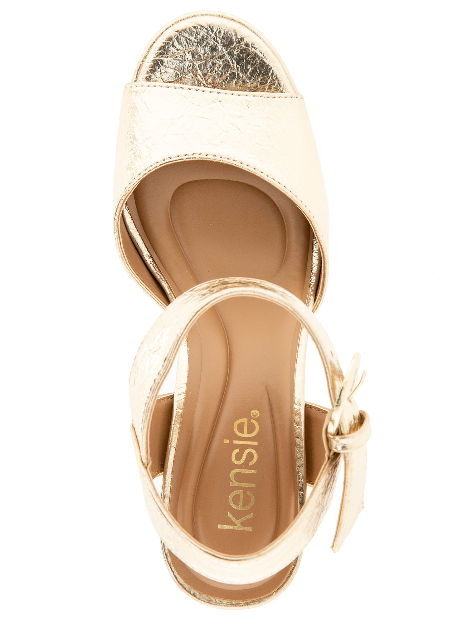 Kensie Women's Theresa Block Heel Platform Sandal