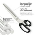 thumbnail image 4 of Fabric Scissors 10-inch Sewing Scissors All Purpose Sharp Heavy Duty Fabric Scissors for Cutting Clothes Leather Classic Stainless Steel Professional Fabric Shears for Tailor Office Home, 4 of 8