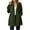 Army Green, variant on Wlynlyn Womens Rain Jacket Casual Zip up Thin Long Raincoat Lightweight Hooded Windbreaker Waterproof Jackets with Pockets