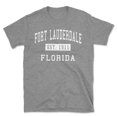 thumbnail image 1 of Fort Lauderdale Florida Classic Established Men's Cotton T-Shirt, 1 of 1