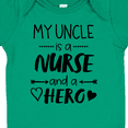 thumbnail image 4 of Inktastic My Uncle is a Nurse and a Hero Boys or Girls Baby Bodysuit, 4 of 5