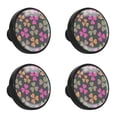 thumbnail image 1 of 4 Pcs Clover Knobs for Kitchen Cabinet Cupboard Dresser Bookcase Drawer Pulls Handles Round Home Decor, 1 of 5