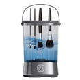 thumbnail image 1 of USB Portable Electric Makeup Brush Cleaner - 1200mAh Ultrasonic Cleaning Machine with Rubber Brush Holder Lid for All Types of Brushes, 1 of 5