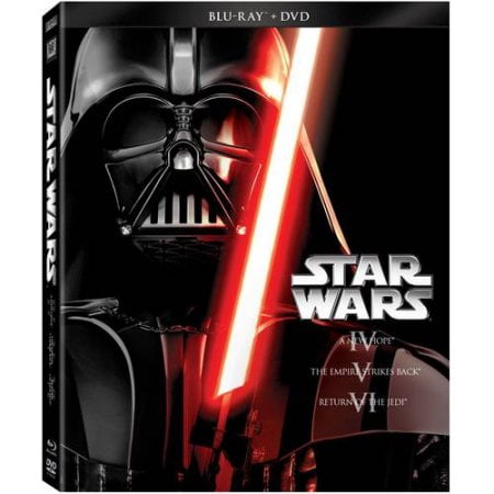 Star Wars: The Original Trilogy - Episode IV- A New Hope / Episode V- The Empire Strikes Back / Episode VI- Return Of The Jedi (Blu-ray + (Best Of Ray Bradbury)