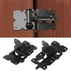 thumbnail image 3 of 2 Piezas de Bisagra de Puerta de Cerca de 2 Piezas, Bisagra de Puertas, Accesorios de Hardware Duraderos Puerta de Jardín para Puerta de la Cerca, 3 of 7