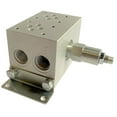 thumbnail image 4 of Hydraulic Parallel Valve Manifold Aluminum D03 NG6 Cetop 3 pattern (4 station, With Pressure Relieve Valve), 4 of 4