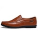 thumbnail image 1 of Venta de liquidación de zapatos casuales de cuero genuino para hombres, mocasines de marca de lujo 2021, mocasines transpirables sin cordones para conducir en negro Sincero Electrónica, 1 of 2