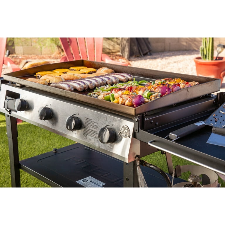 Pit Boss Deluxe 4-Burner Portable Propane Grill with Folding