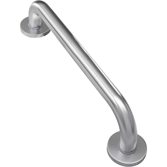 18 Inch Shower Grab Bar Brushed Nickel SUS 304 Safety Bathroom Grab Bars with Concealed Screws, 500lbs Support Assist Bath Handle Balance Bar for Handicap Elderly Pregnant