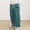 Cyan, variant on Mens Vintage Ribbed Corduroy Straight Cargo Pants Drawstring Elastic Waist Baggy Loose Casual Streetwear Trousers with Patch Pockets Army Green S