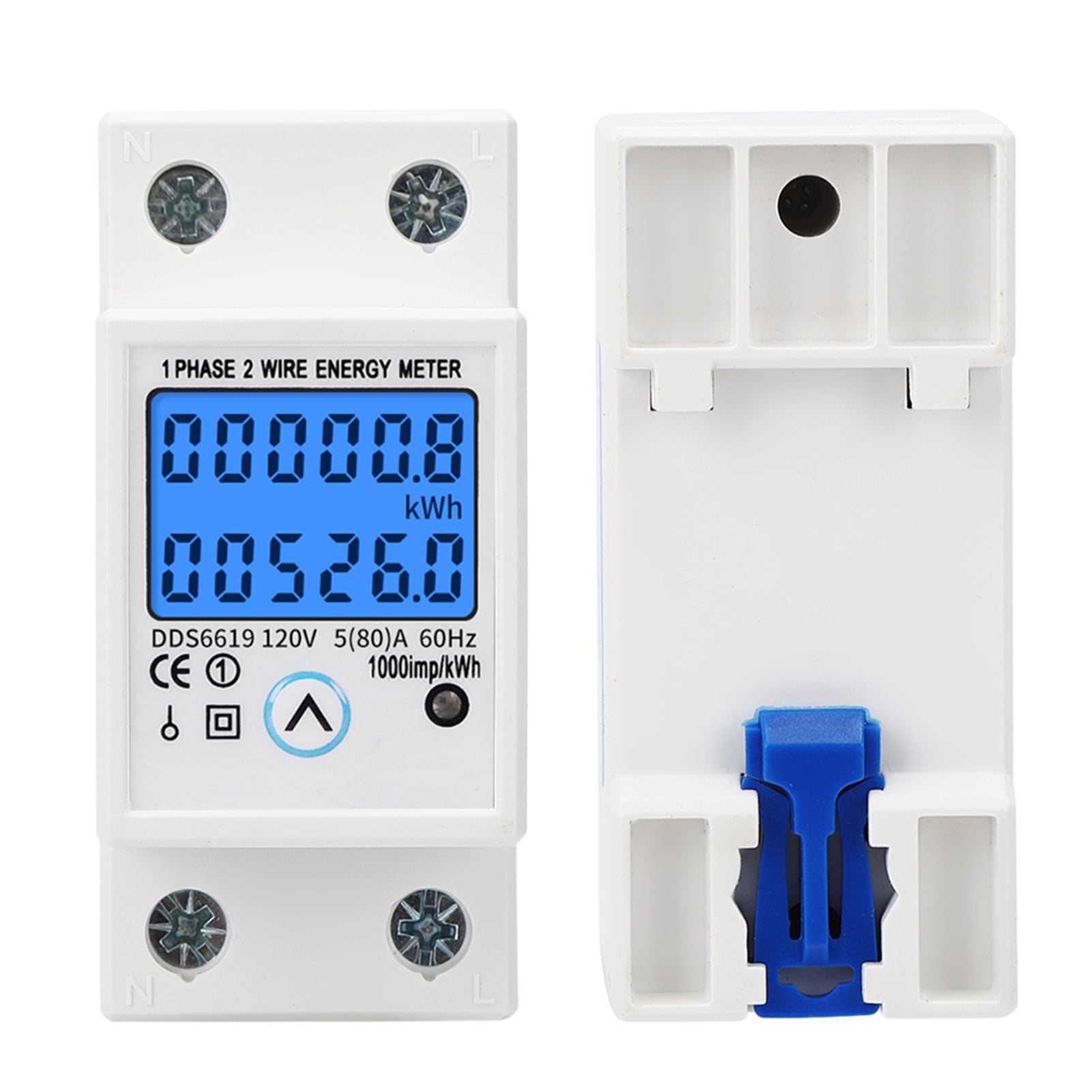 Electric Energy Meter Single Phase Energy Meter Multifunctional