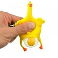 thumbnail image 4 of Funny Squishy Toys Chicken and Eggs Stress Relieve Laying Hens Crowded Stress Ball Keychain&nbsp;Novelty Spoof Tricky Funny Gadgets Toys, 4 of 8