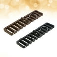 thumbnail image 1 of RUNROTOO Tie Rack Hanger 2Set for Wardrobe Organization with Iron Material and Storage Function in Assorted Color, 1 of 4