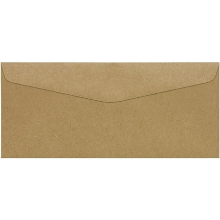 UPC: 0646223055856 | LUX Moistenable Glue #10 Business Envelope 4 1/2  x 9 1/2  Grocery Bag Brown 50/Pack (4260-GB-50)