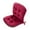 Hot Pink, variant on Non- Rocking Chair Cushion with Ties, High Back Support Seat Cover with Soft Padding for Office Desk, Dining Room, Kitchen, and Home Furniture Comfort