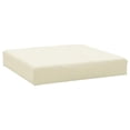 thumbnail image 2 of Paom Outdoor Cushion for Bench Set of 3, Plush Ivory Oxford Fabric, 2 of 6