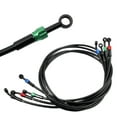 thumbnail image 2 of Pièces de Rechange de Réglage de Moto Tuyau de Frein Conduite de Frein en Acier Inoxydable Compatible avec VTT Pit Dirt Vélo de Rue 120 cm, 2 of 4